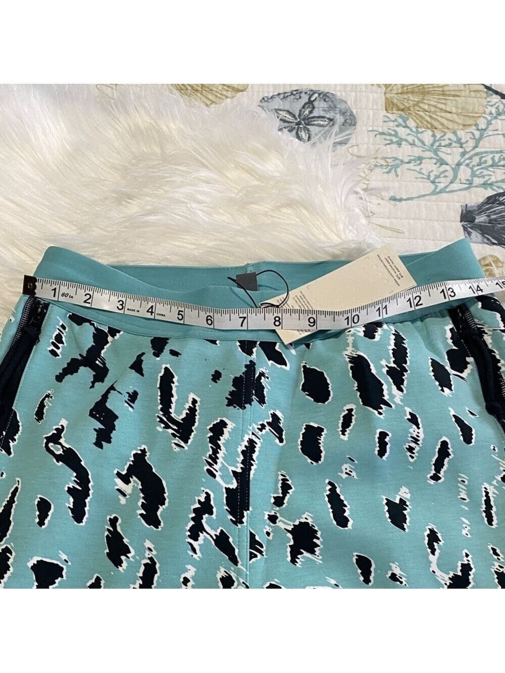 Stella McCartney mint green and black Cropped Pants - Picture 10 of 16